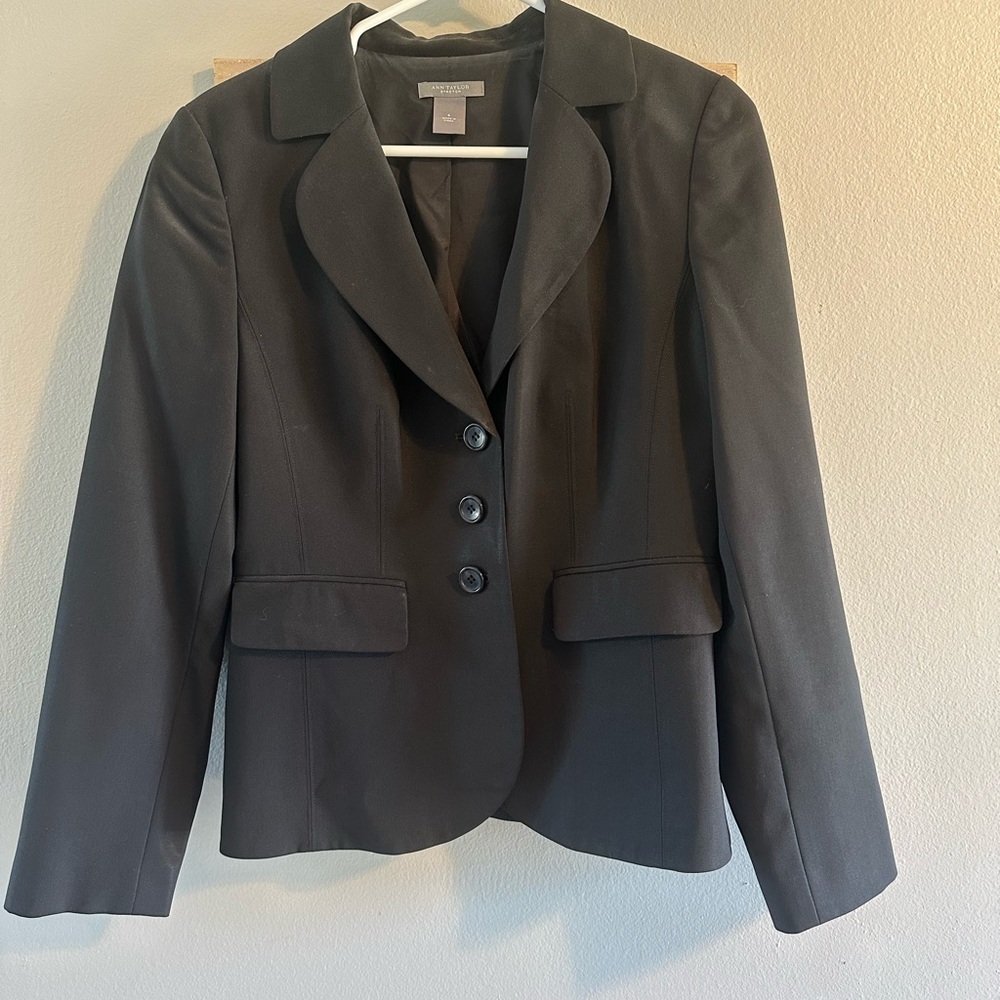 Ann Taylor Classic Black Blazer